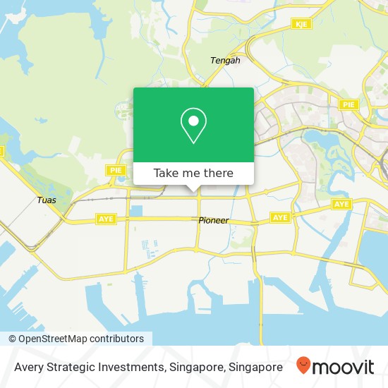 Avery Strategic Investments, Singapore map