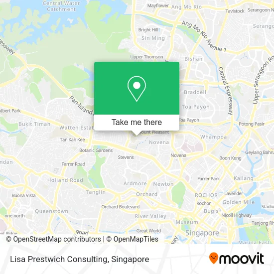 Lisa Prestwich Consulting map