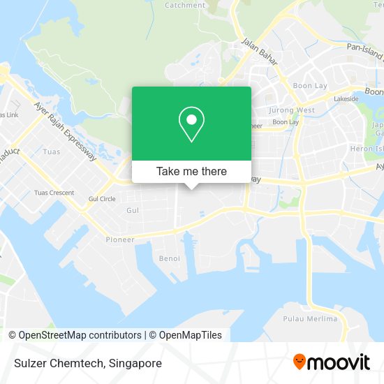 Sulzer Chemtech map