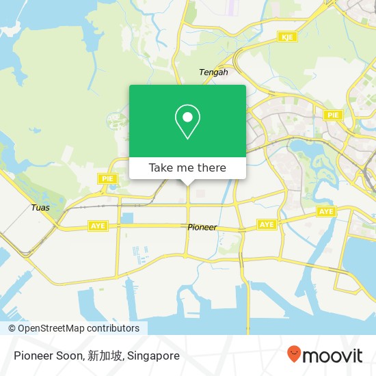 Pioneer Soon, 新加坡 map