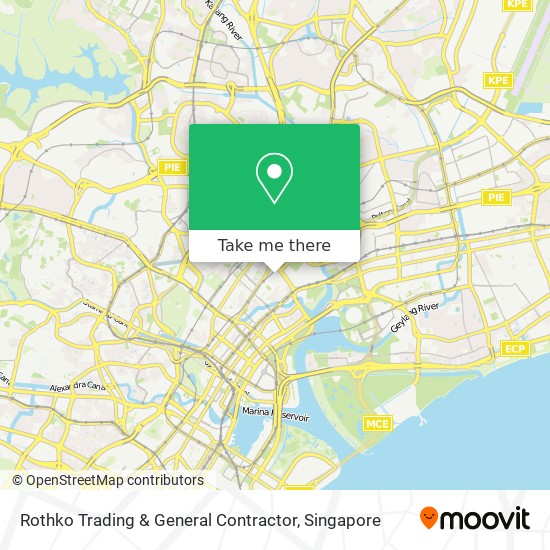 Rothko Trading & General Contractor map