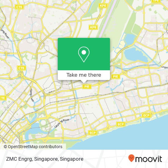 ZMC Engrg, Singapore map