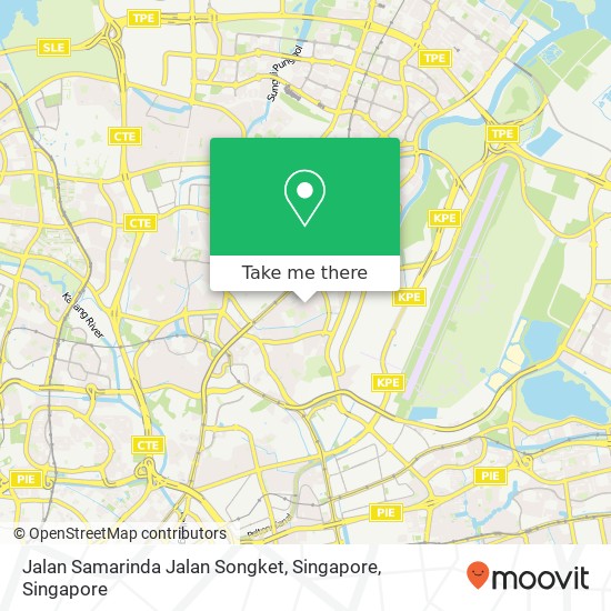 Jalan Samarinda Jalan Songket, Singapore map