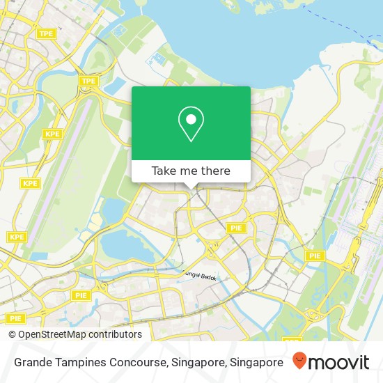 Grande Tampines Concourse, Singapore map