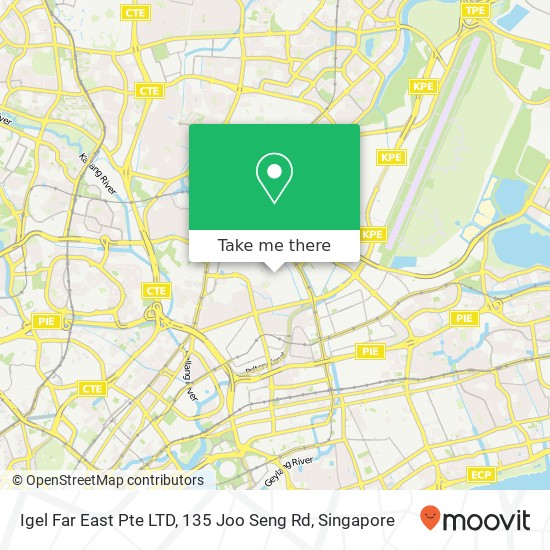 Igel Far East Pte LTD, 135 Joo Seng Rd地图