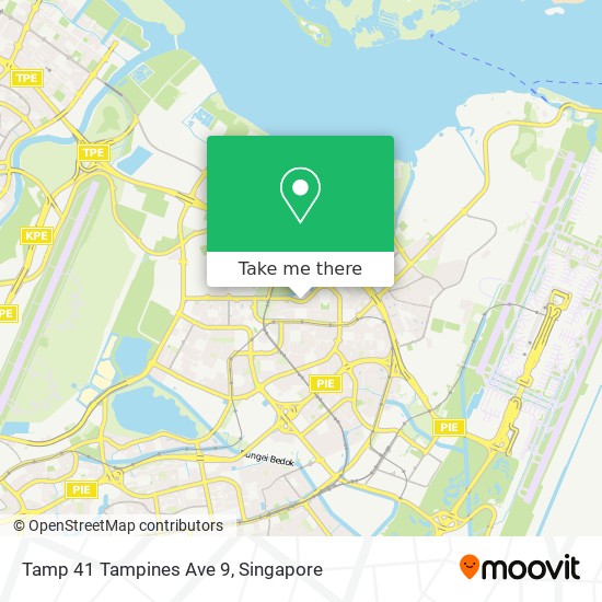 Tamp 41 Tampines Ave 9地图