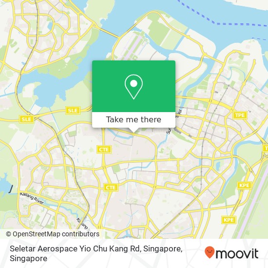 Seletar Aerospace Yio Chu Kang Rd, Singapore map
