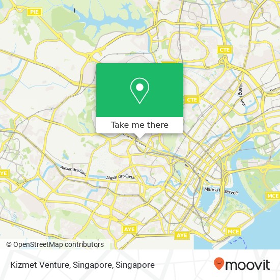 Kizmet Venture, Singapore map