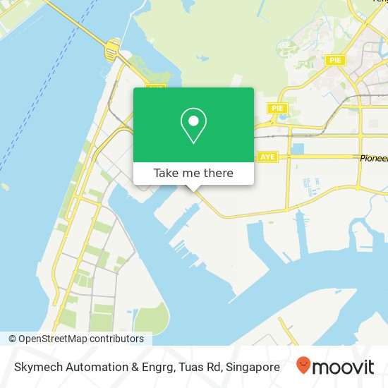 Skymech Automation & Engrg, Tuas Rd地图