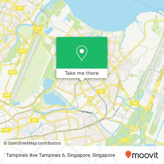 Tampines Ave Tampines 6, Singapore地图