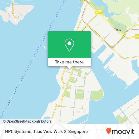 NPC Systems, Tuas View Walk 2 map