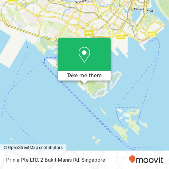 Prinia Pte LTD, 2 Bukit Manis Rd map