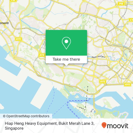 Hiap Heng Heavy Equipment, Bukit Merah Lane 3地图