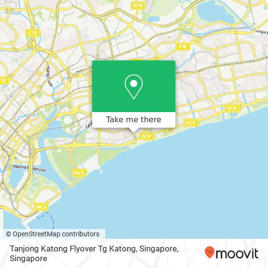 Tanjong Katong Flyover Tg Katong, Singapore地图