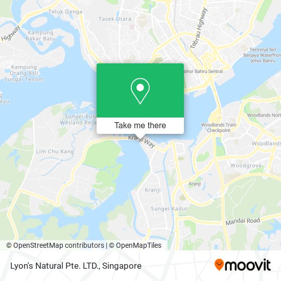 Lyon's Natural Pte. LTD. map