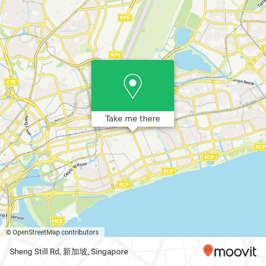Sheng Still Rd, 新加坡地图