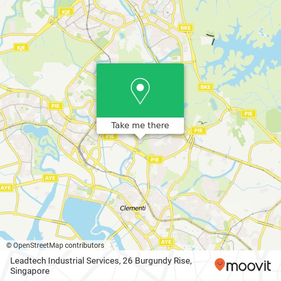 Leadtech Industrial Services, 26 Burgundy Rise map