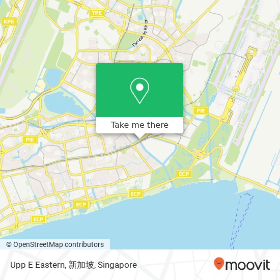 Upp E Eastern, 新加坡 map