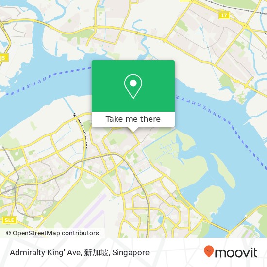 Admiralty King' Ave, 新加坡 map