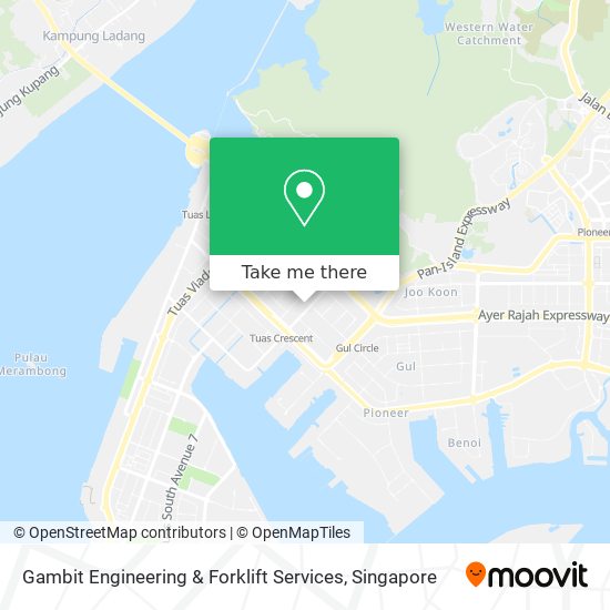 Gambit Engineering & Forklift Services map