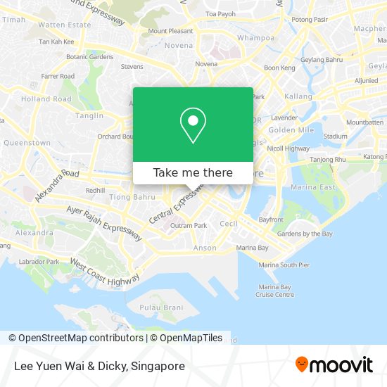 Lee Yuen Wai & Dicky map