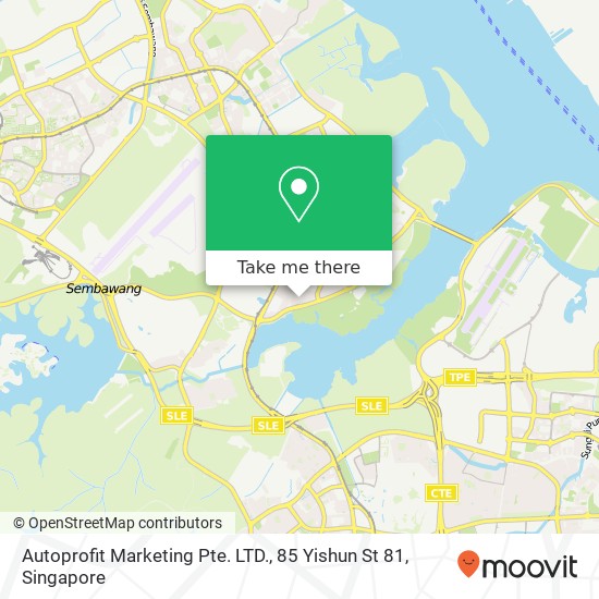 Autoprofit Marketing Pte. LTD., 85 Yishun St 81地图