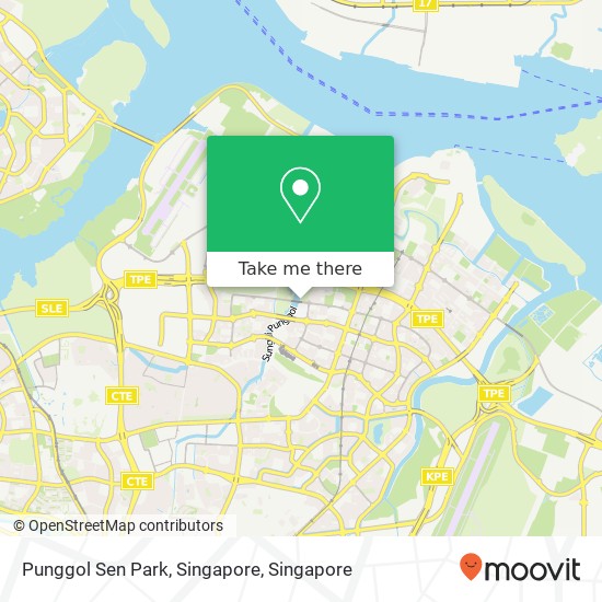 Punggol Sen Park, Singapore map