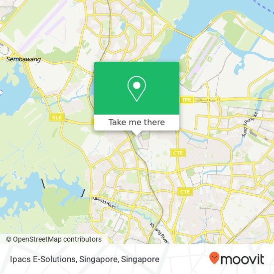Ipacs E-Solutions, Singapore map