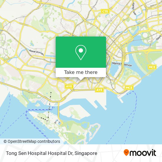 Tong Sen Hospital Hospital Dr map