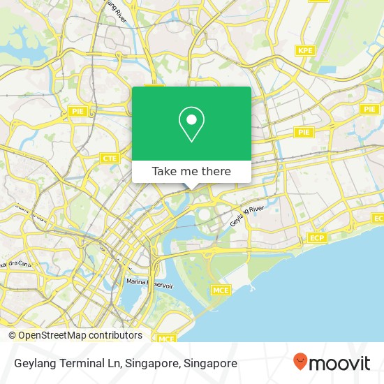 Geylang Terminal Ln, Singapore map