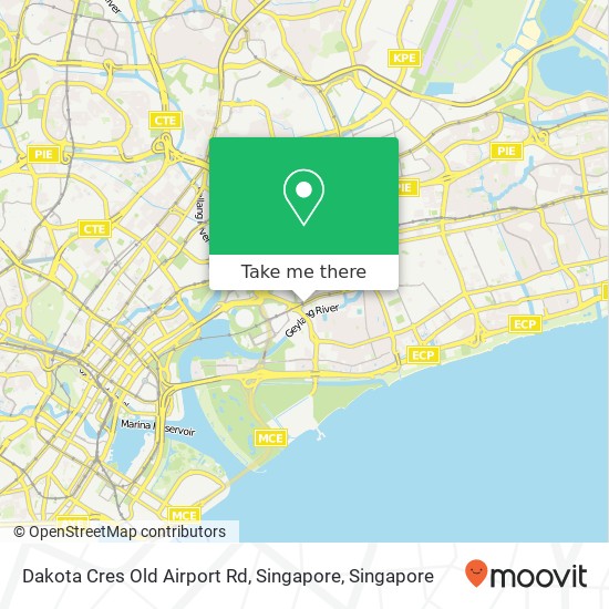 Dakota Cres Old Airport Rd, Singapore地图