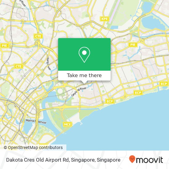 Dakota Cres Old Airport Rd, Singapore map