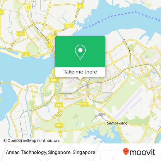 Ansac Technology, Singapore地图