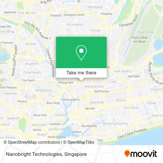 Nanobright Technologies map