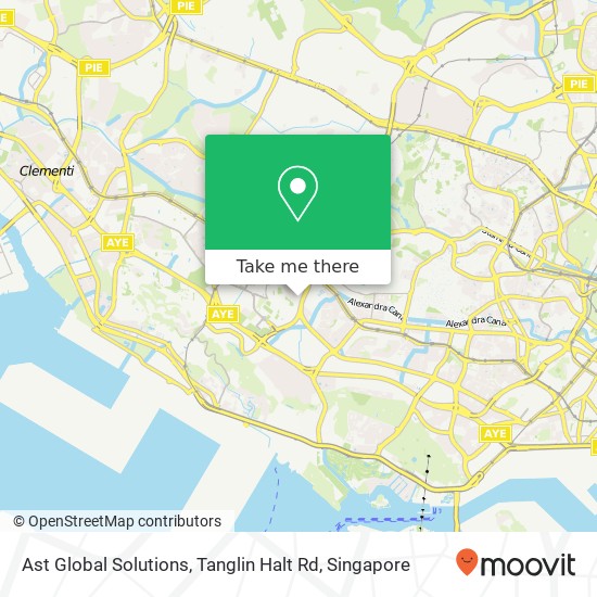 Ast Global Solutions, Tanglin Halt Rd map