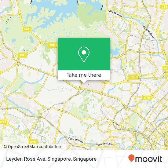 Leyden Ross Ave, Singapore地图