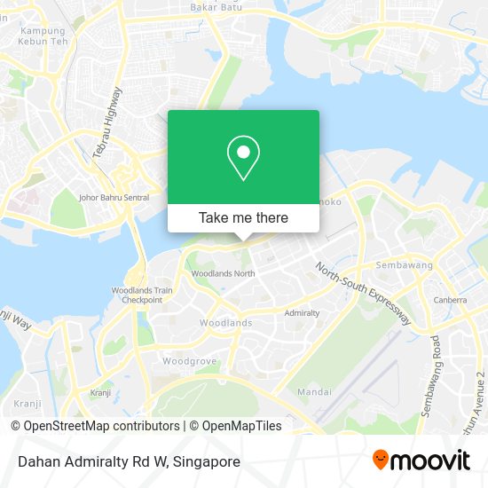 Dahan Admiralty Rd W map