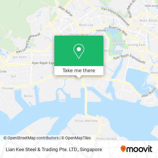 Lian Kee Steel & Trading Pte. LTD. map