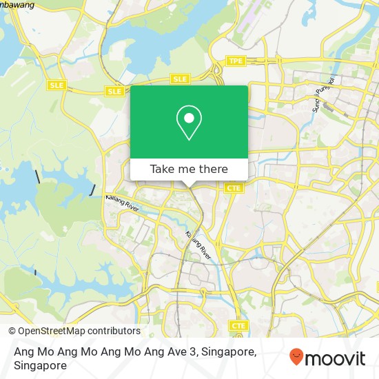 Ang Mo Ang Mo Ang Mo Ang Ave 3, Singapore地图