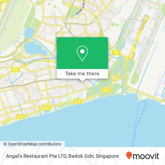 Angel's Restaurant Pte LTD, Bedok Gdn地图