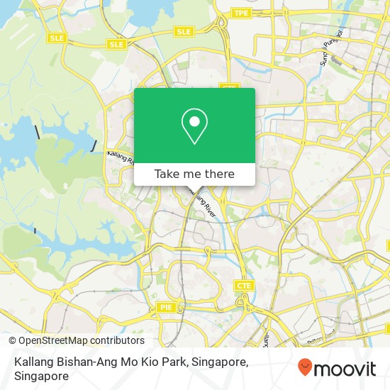 Kallang Bishan-Ang Mo Kio Park, Singapore map