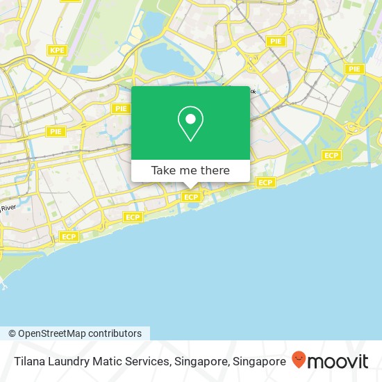 Tilana Laundry Matic Services, Singapore map