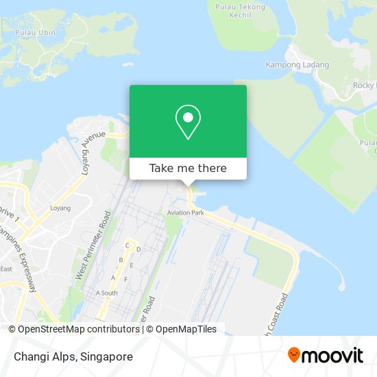 Changi Alps map
