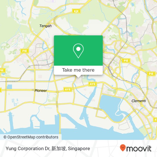 Yung Corporation Dr, 新加坡 map