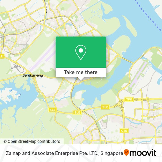 Zainap and Associate Enterprise Pte. LTD. map