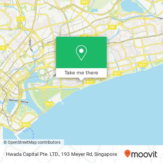 Hwada Capital Pte. LTD., 193 Meyer Rd map