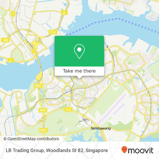 LB Trading Group, Woodlands St 82地图
