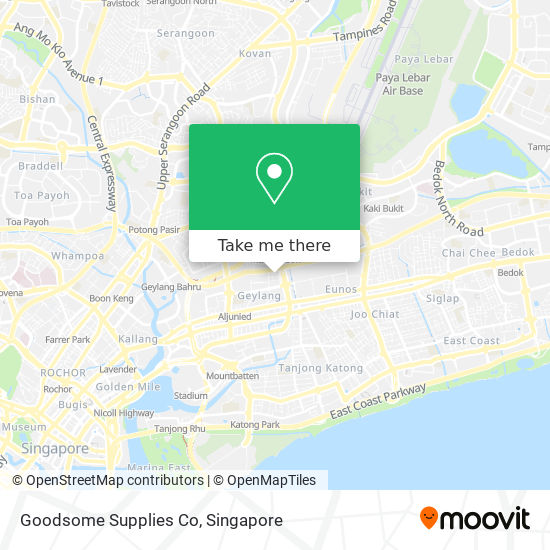 Goodsome Supplies Co map