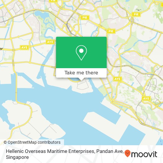 Hellenic Overseas Maritime Enterprises, Pandan Ave map