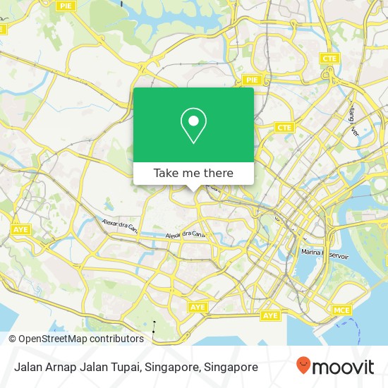 Jalan Arnap Jalan Tupai, Singapore map